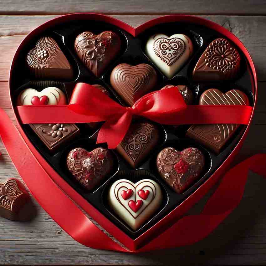 Valentines Day Chocolates Sweetest way for Love