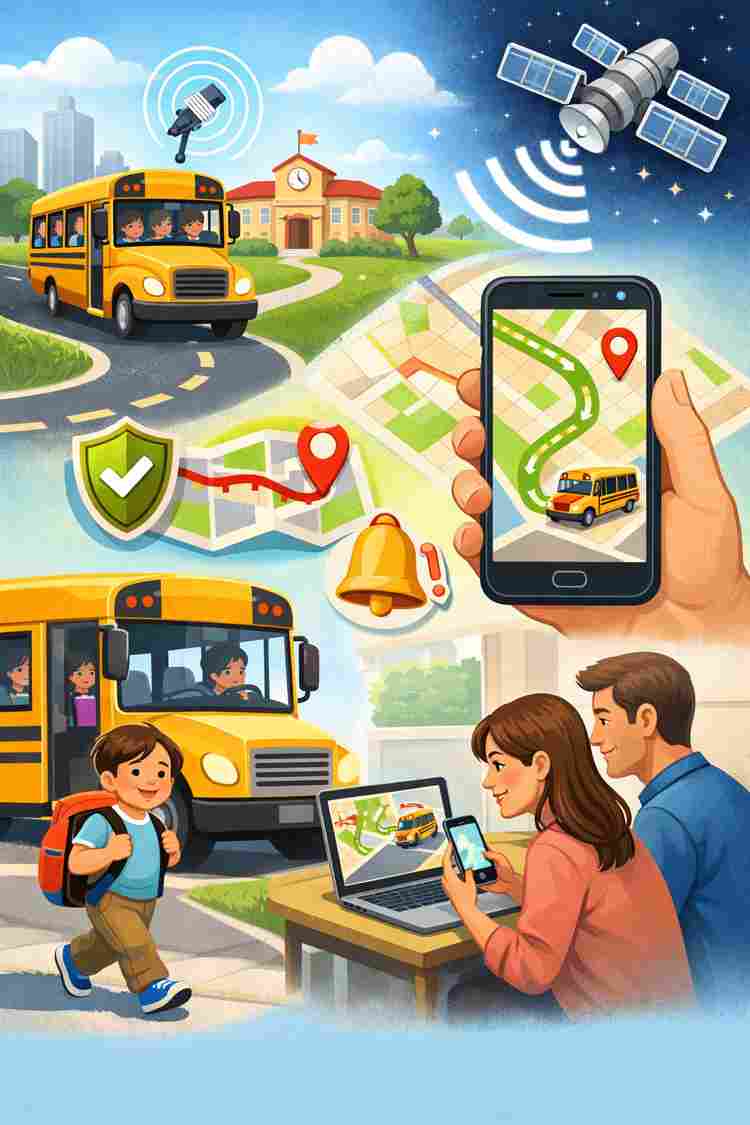 How GPS Trackers Build Trust in School Transport?