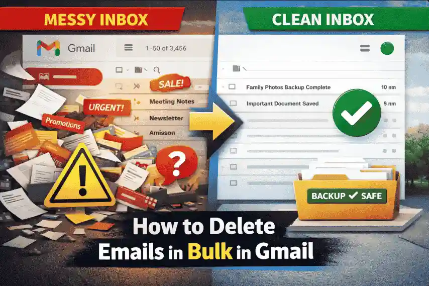 Delete Emails in Bulk in Gmail