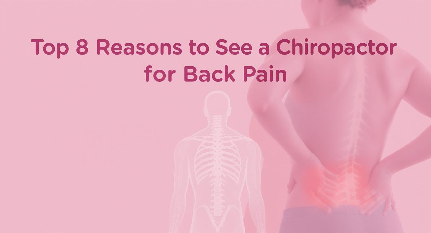 Top 8 Reasons to See a Chiropractor for Back Pain