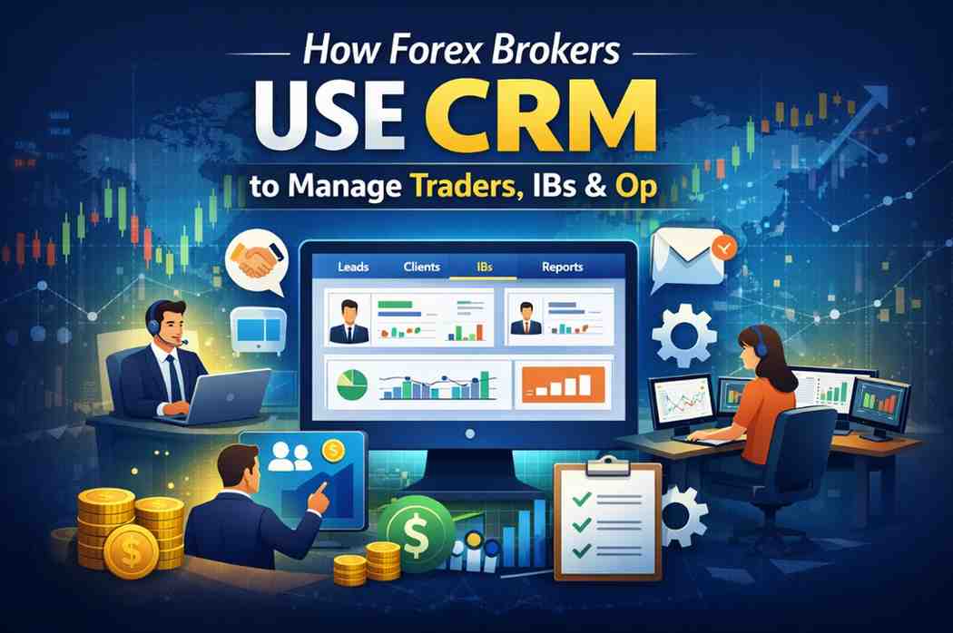 How Forex Brokers Use CRM to Manage Traders, IBs & Op ?