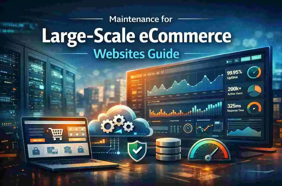 Maintenance for Large-Scale eCommerce Websites Guide