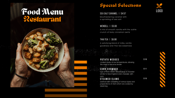Restaurant TV Menus & Digital Signage Templates