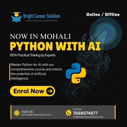 Python AI Training in Mohali: Master Your Career