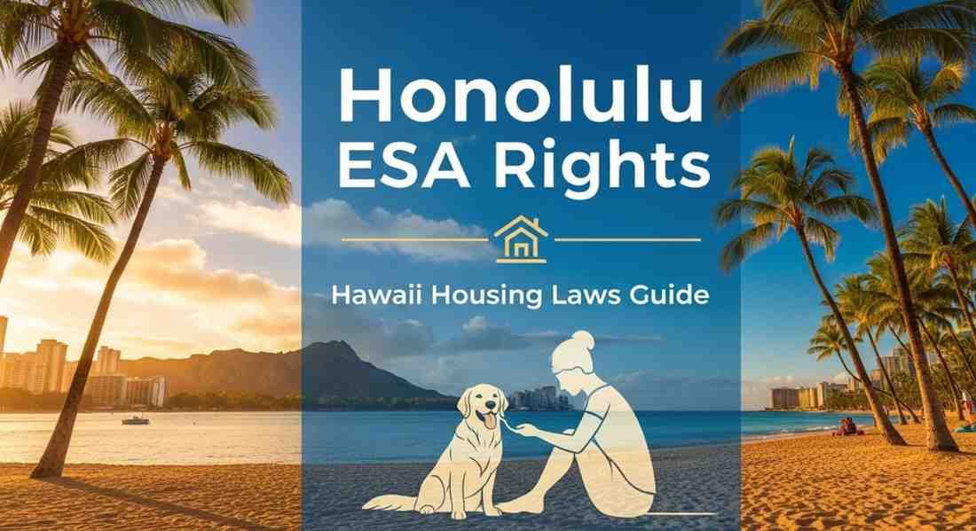 Honolulu ESA Rights & Hawaii Housing Laws Guide