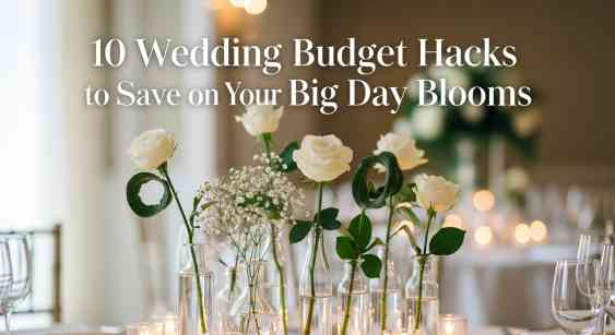 10 Wedding Budget Hacks to Save on Your Big Day Blooms