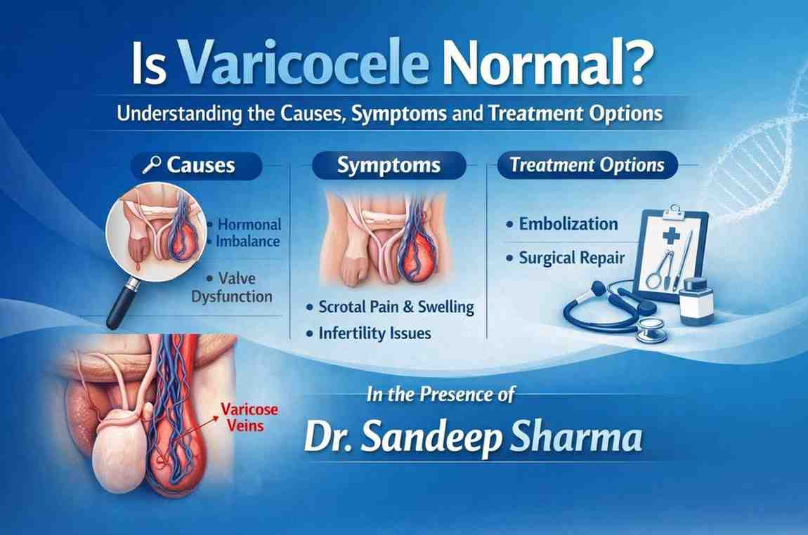 Causes and treatment options of Varicocele