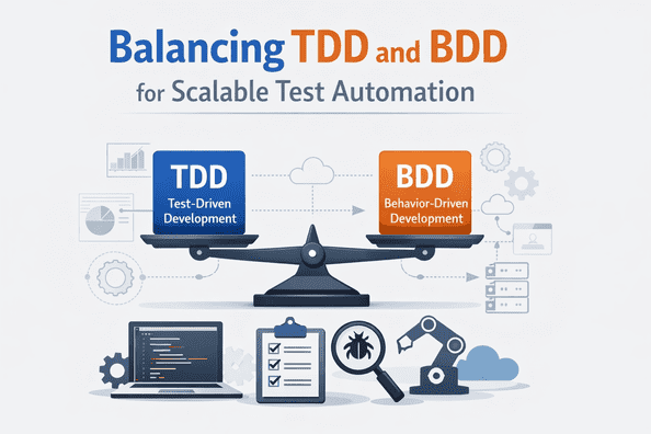 Balancing TDD and BDD for Scalable Test Automation