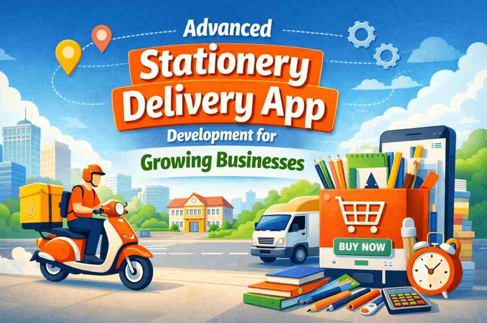 Stationery Delivery App Development for Businesses