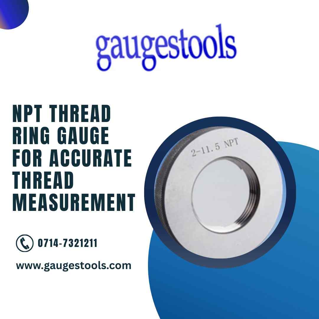 NPT Thread Ring Gauge for Accurate Thread Measurement