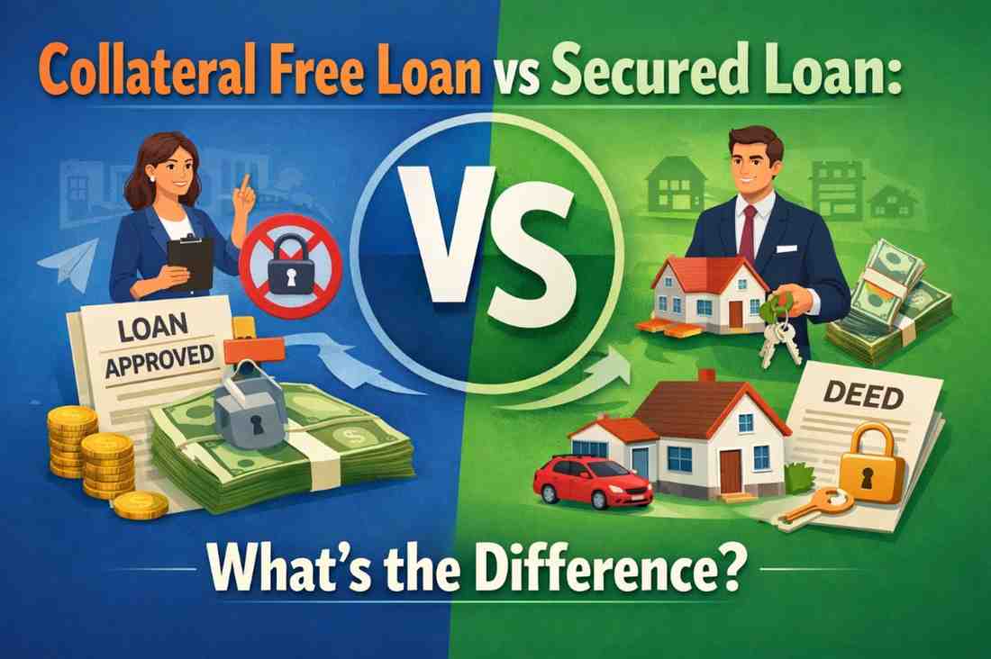 Collateral Free Loan vs Secured Loan: Key Differences