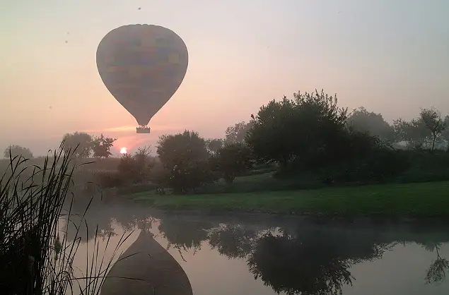 hot air balloon rides prices Johannesburg