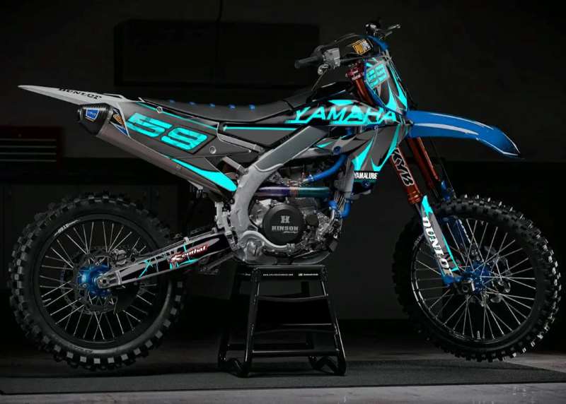 Yamaha Graphics for Motocross Riders Who Want to Stand Out