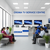 Can Croma TV Service Centre stop channel scan hangs?