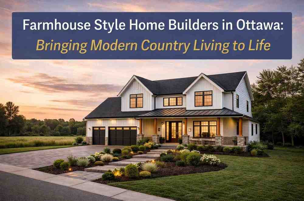 Farmhouse Style Home Builders in Ottawa