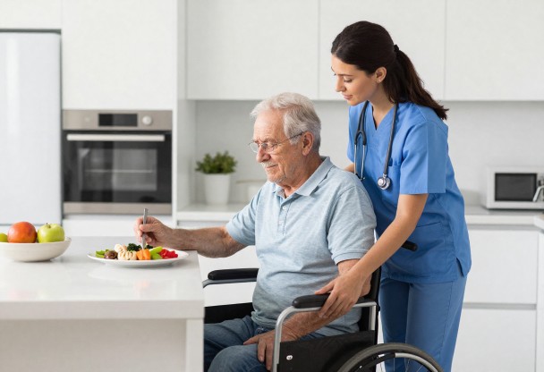 24-Hour Live-In Elderly Caregiver at Home