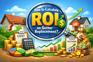 How to Calculate ROI on Gutter Replacement?