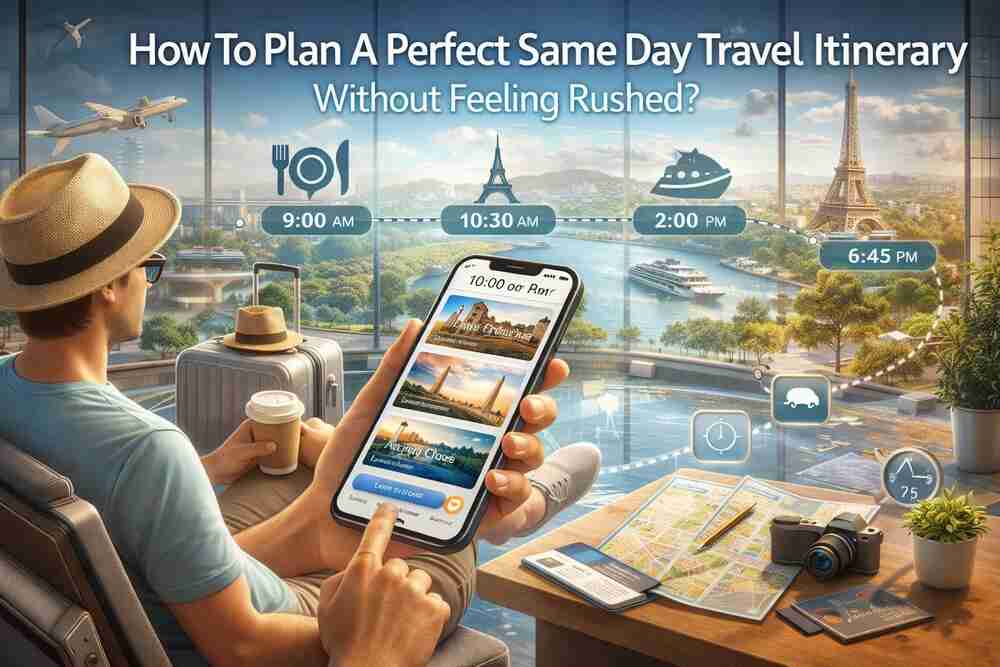 How To Plan A Perfect Same-Day Travel Itinerary Easily?