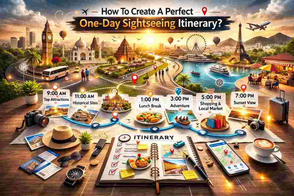 How To Create A Perfect One-Day Sightseeing Itinerary?
