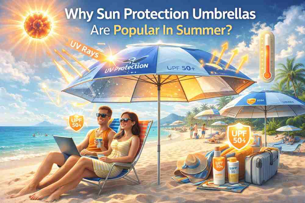 Why Sun Protection Umbrellas Are Popular In Summer?