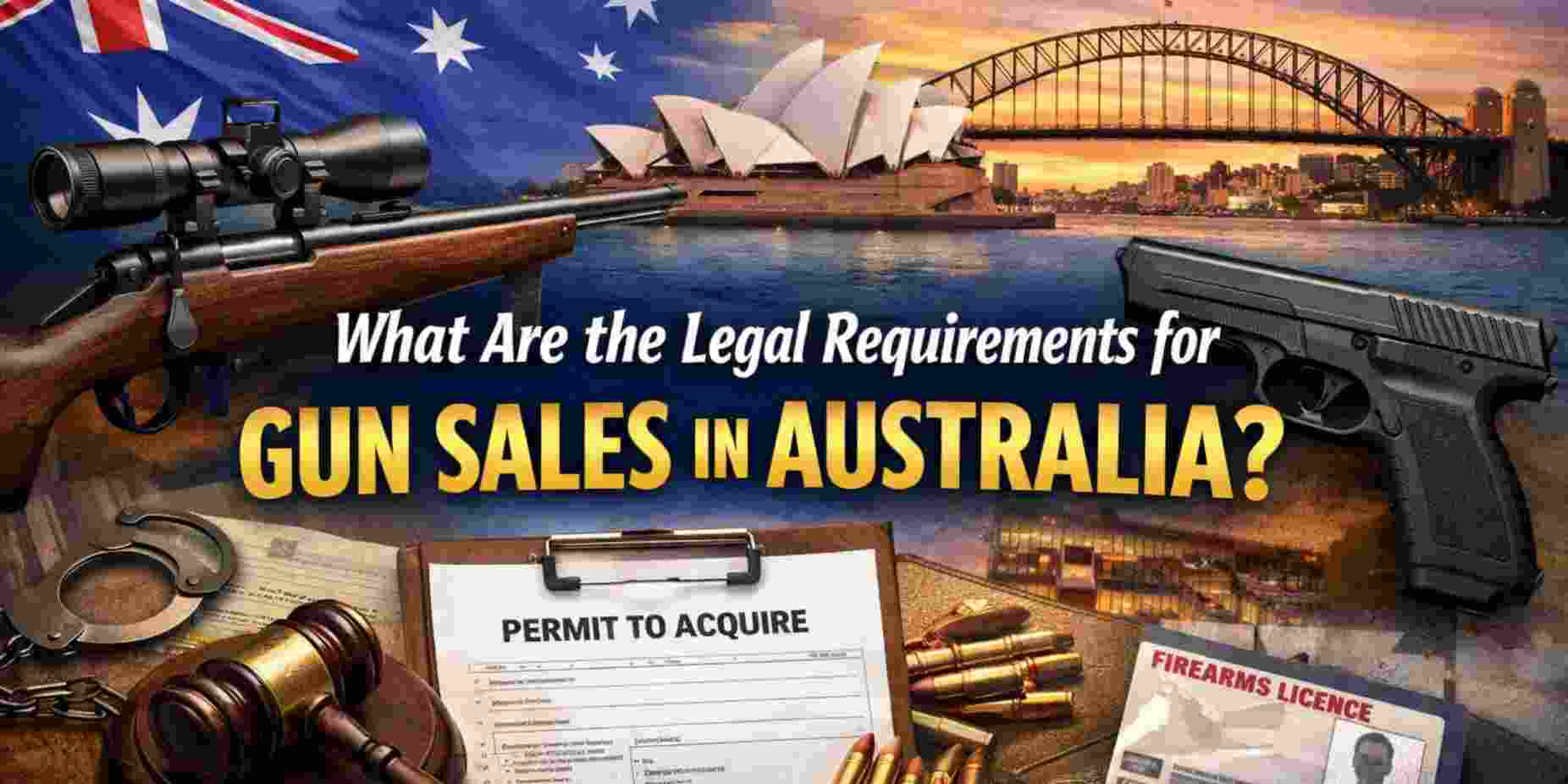 What Are the Legal Requirements for Gun Sales in AU?