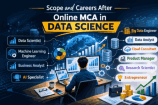 Scope and Careers After Online MCA in Data Science