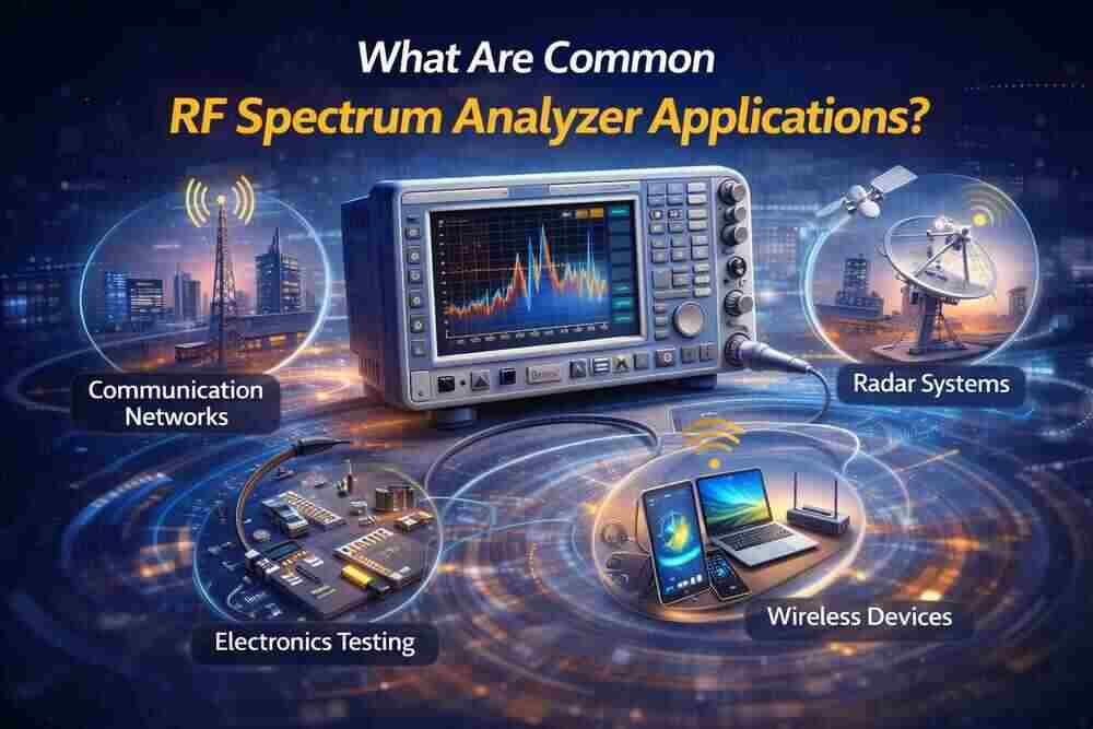 What Are Common RF Spectrum Analyzer Applications?