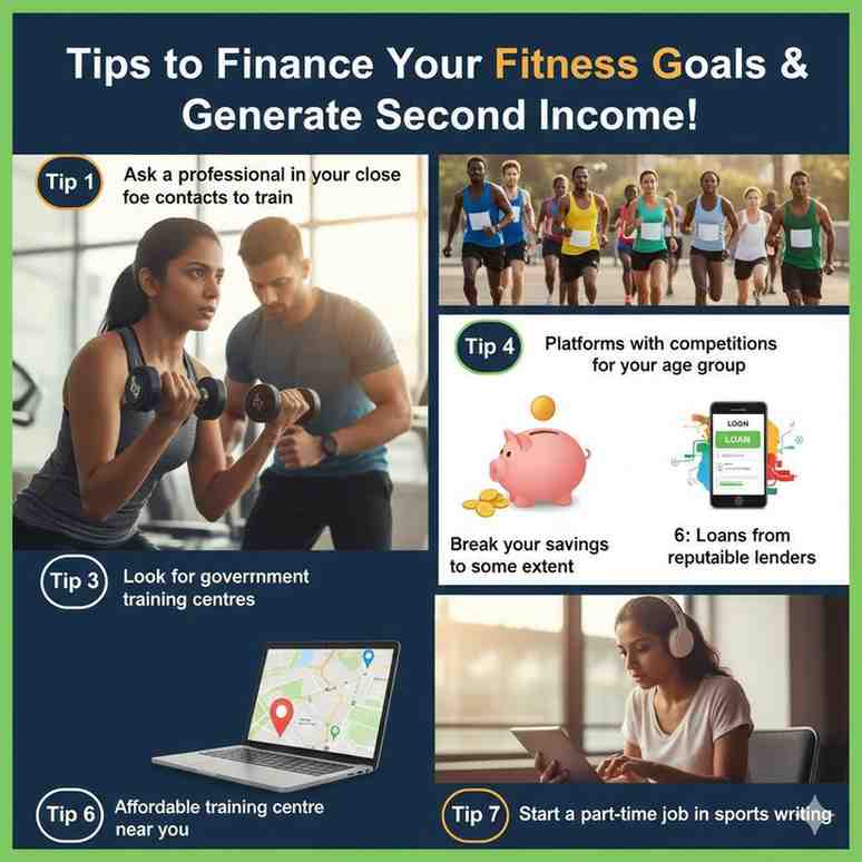 7 Tips Finance Your Fitness Goals & Earn Second Income