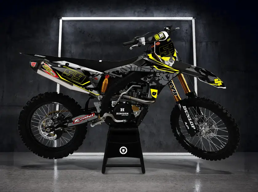 Yamaha Graphics Kit | Custom MX Graphics Yamaha | mxkits.shop