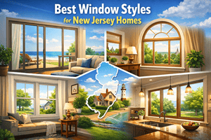 Best Window Styles for New Jersey Homes