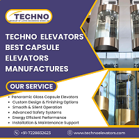 Techno Elevators Best Capsule Elevators Manufacturers Copy