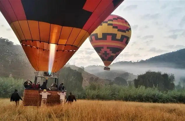 hot air balloon kruger national park African Travel