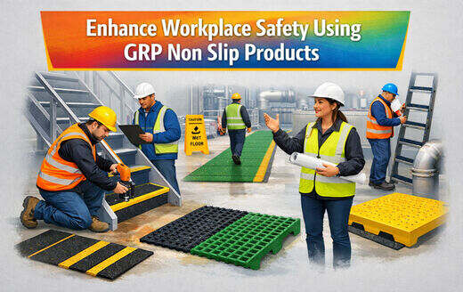 Enhance Workplace Safety Using GRP Non Slip Products