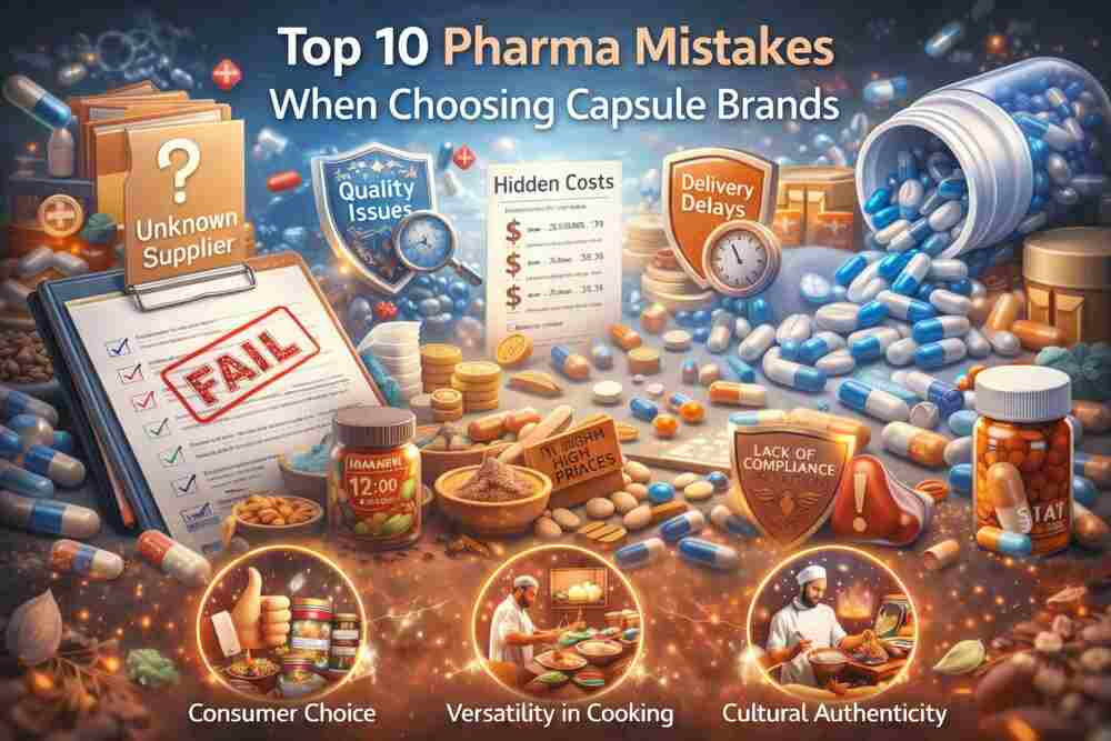 Top 10 Pharma Mistakes When Choosing Capsule Brands
