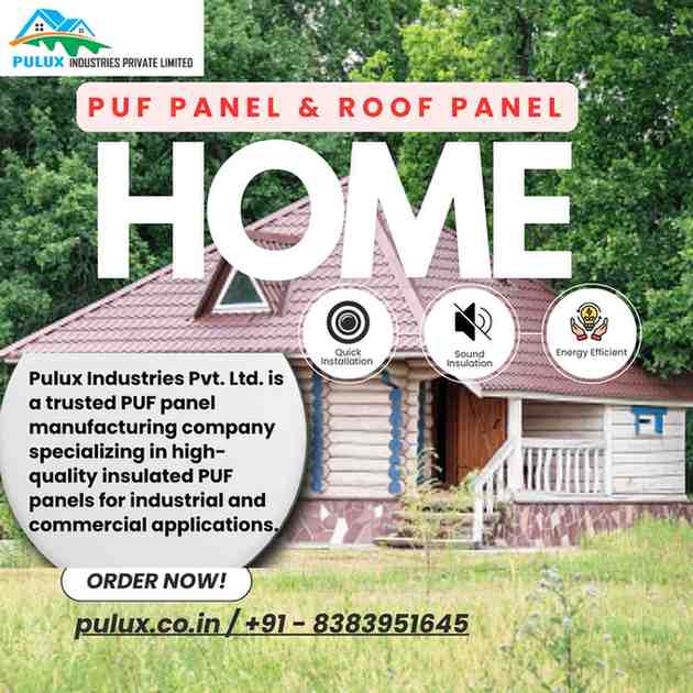 PUF Roofing Panel Manufacturer in India