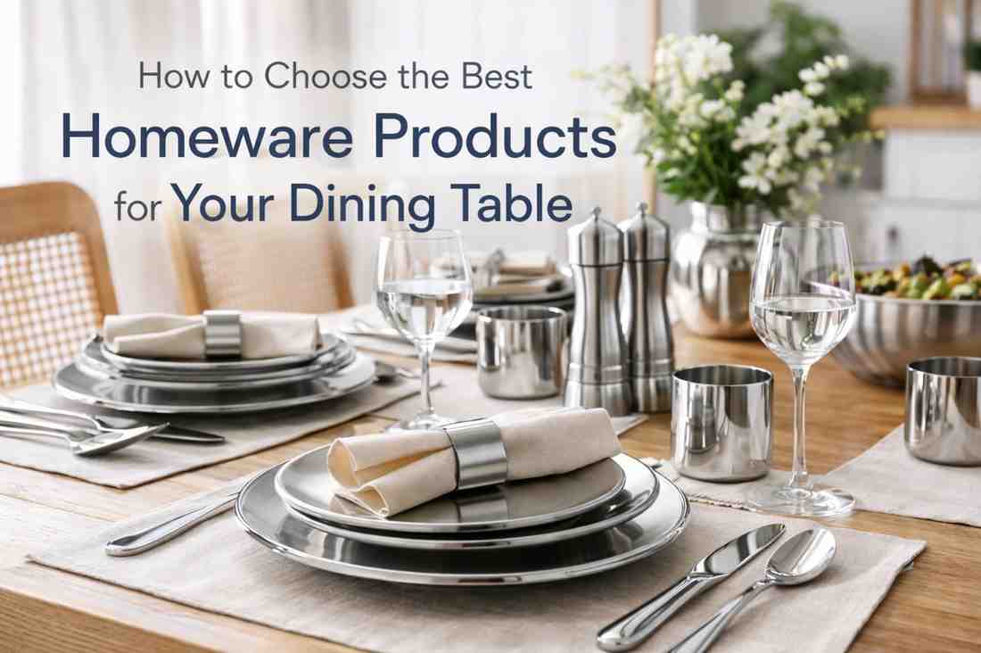 How to Choose Best Homeware Products for Dining Table