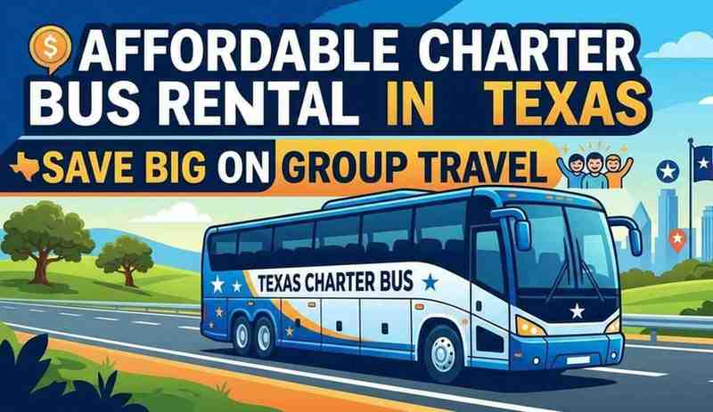 Affordable Charter Bus Rental in Texas