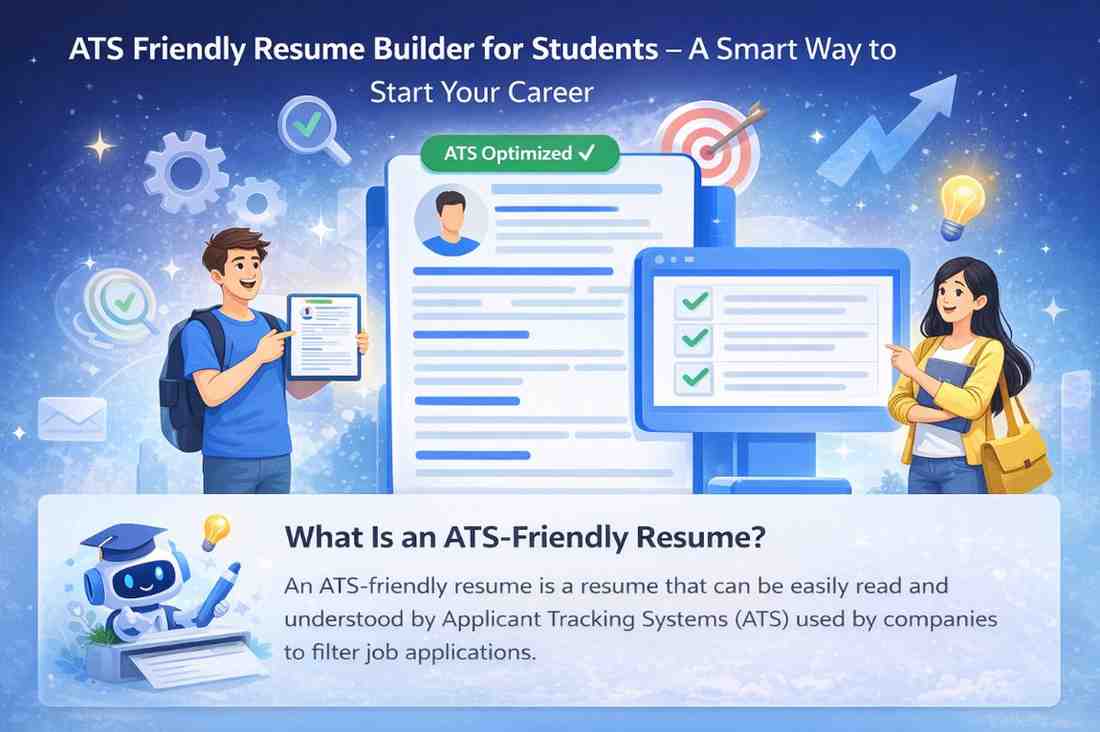 ATS-Friendly Resume Builder for Fresher