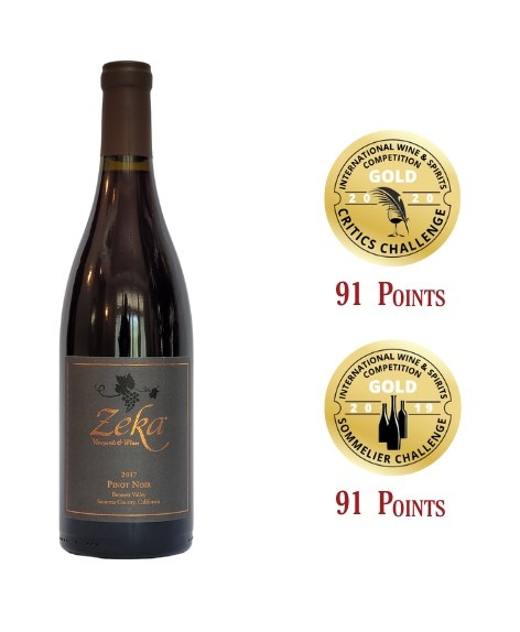 Best Pinot Noir Red Wine | Zeka Vineyards