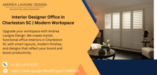 Interior Designer Office in Charleston SC Modern Workspace