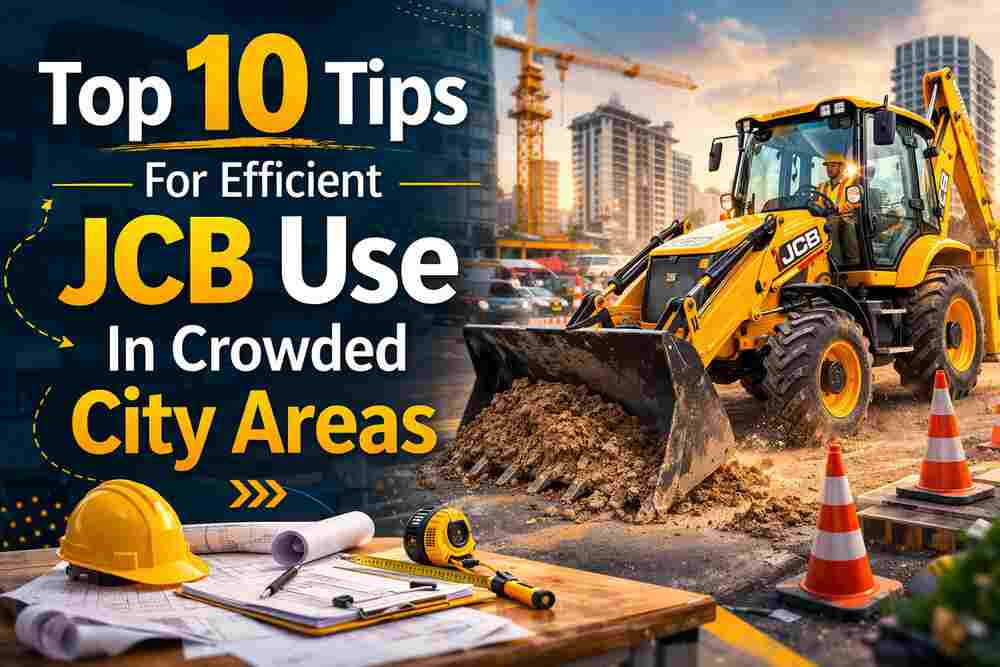 Top 10 Tips For Efficient JCB Use In Crowded City Areas