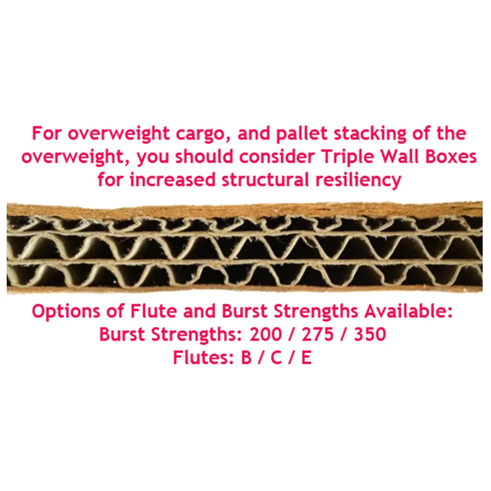 Triple Wall Cardboard Boxes for Heavy Shipping