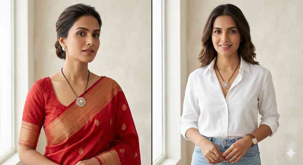 Lab-Grown Diamond Mangalsutra Styling Guide 2026
