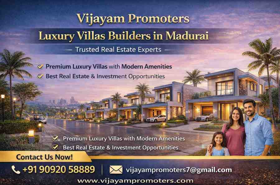 Luxury Villas Builders in Madurai
