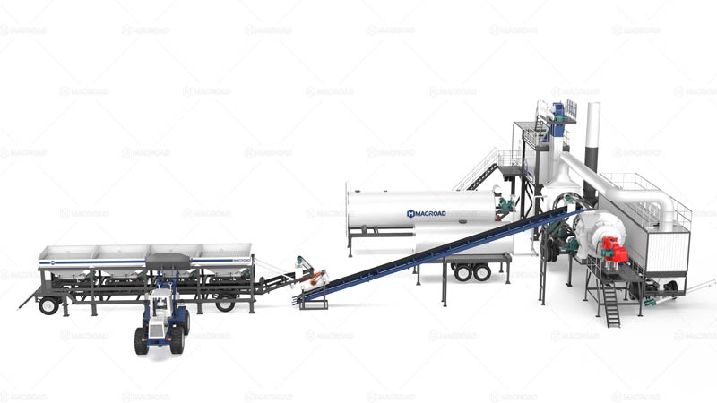 Why Drum Mix Asphalt Plants Excel in Road Projects?
