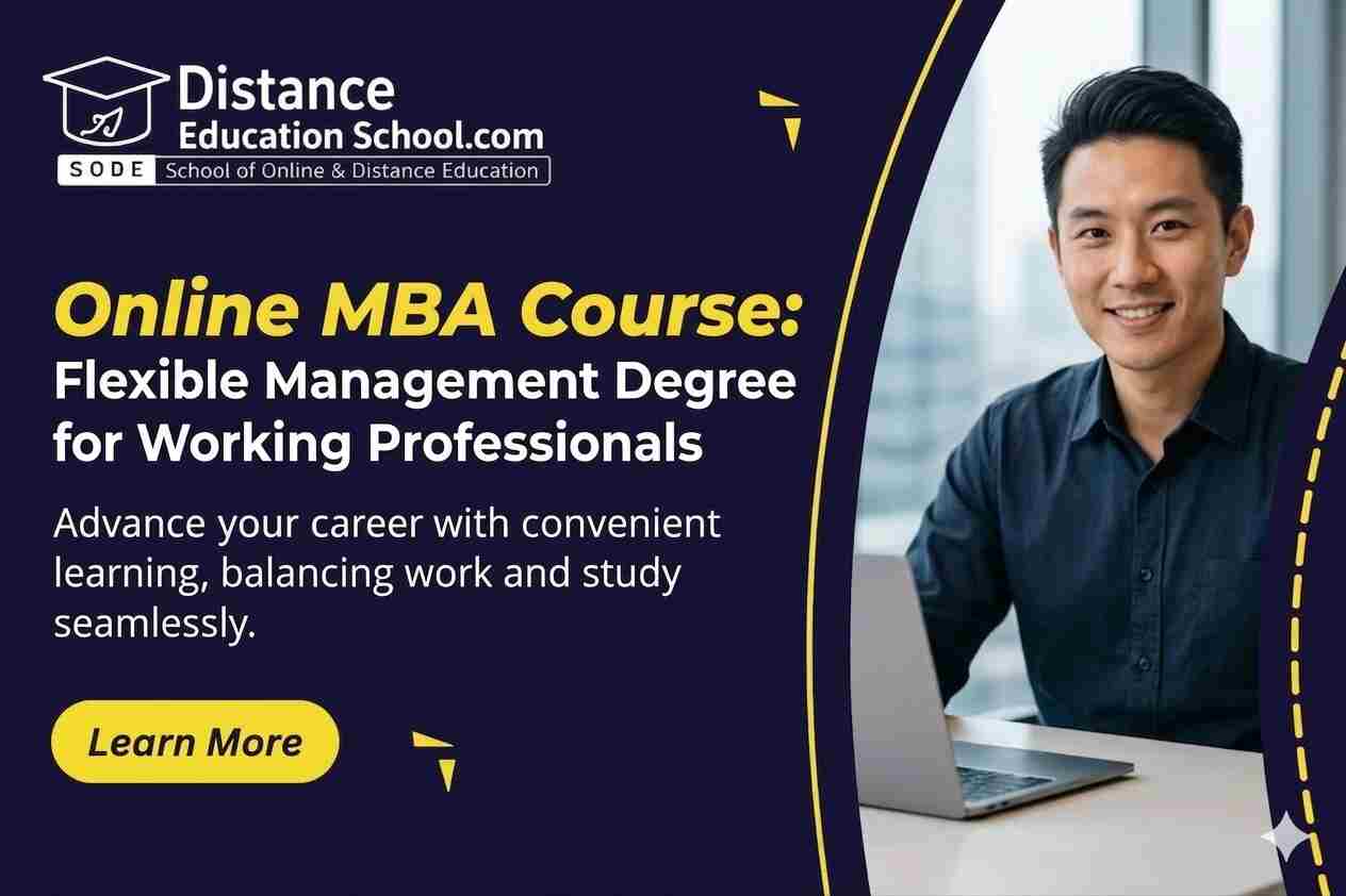 Top Online MBA Course Options in India