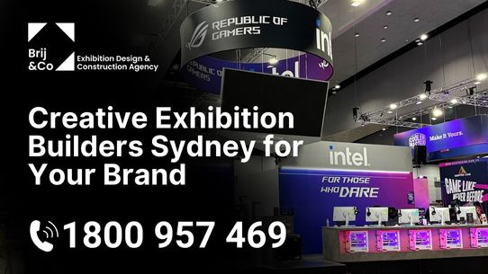 Custom Exhibition Stand Sydney for Trade Show