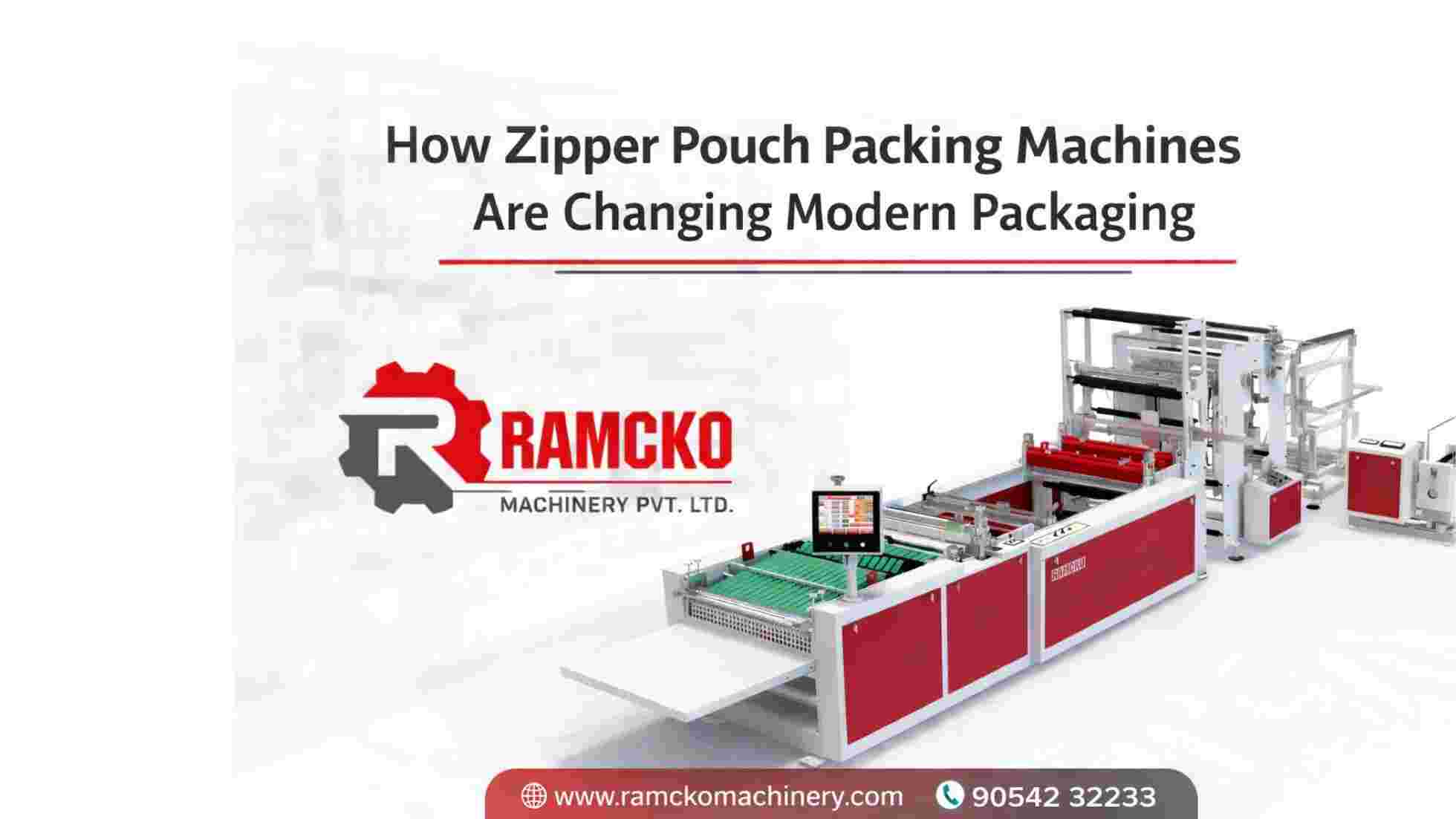 Zipper Pouch Packing Machines