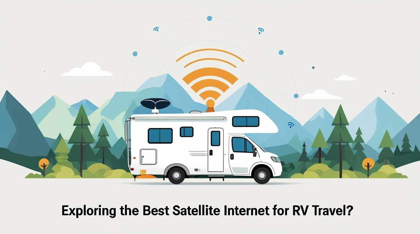 Exploring the Best Satellite Internet for RV Travel?