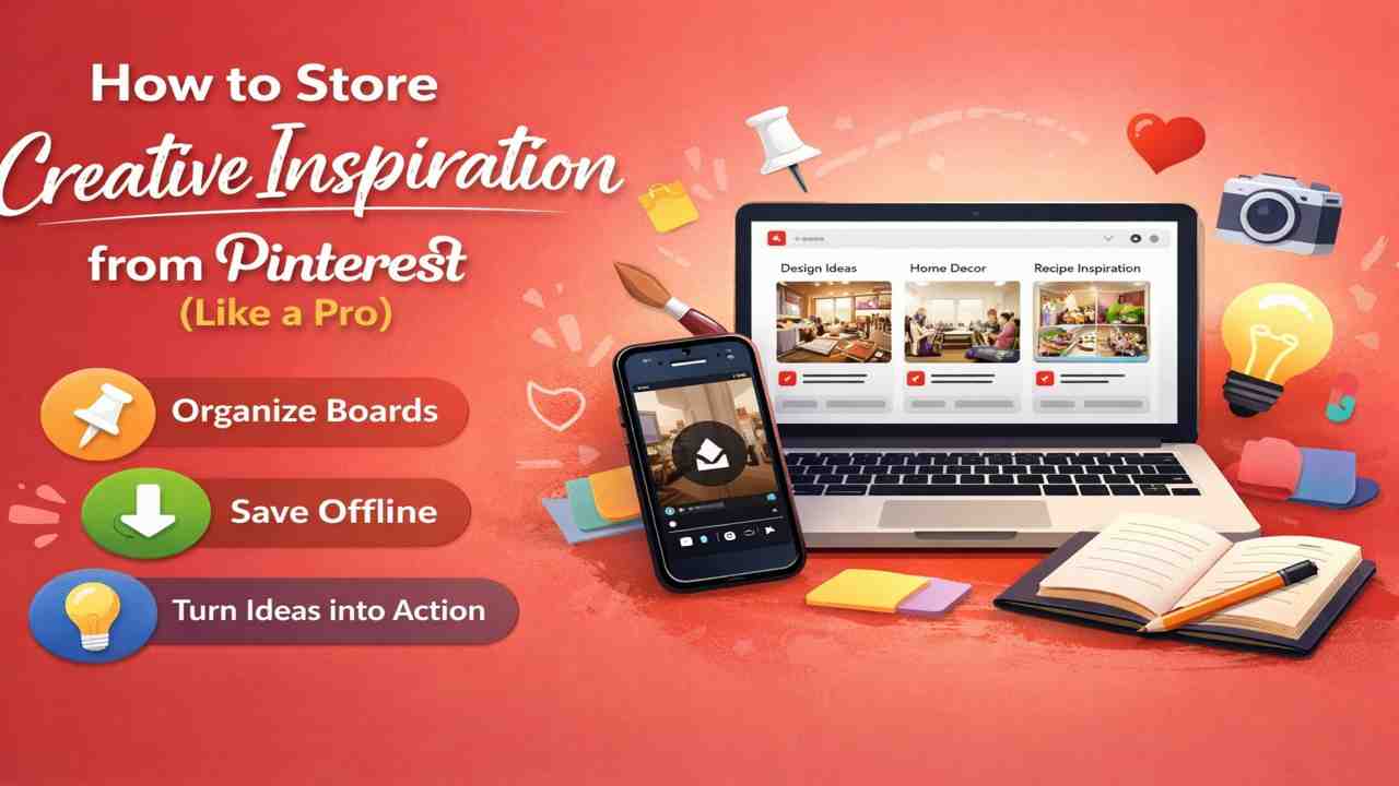 How to Store Creative Inspiration from Pinterest?